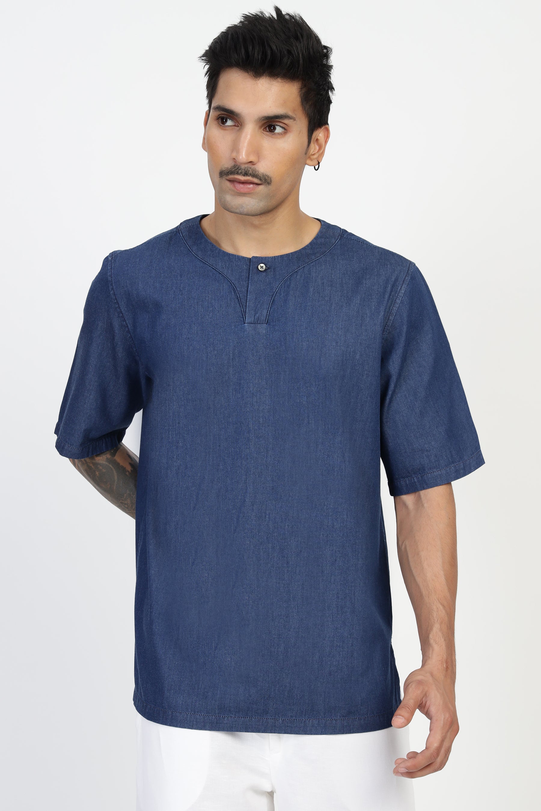 Denim Qurta Shirt