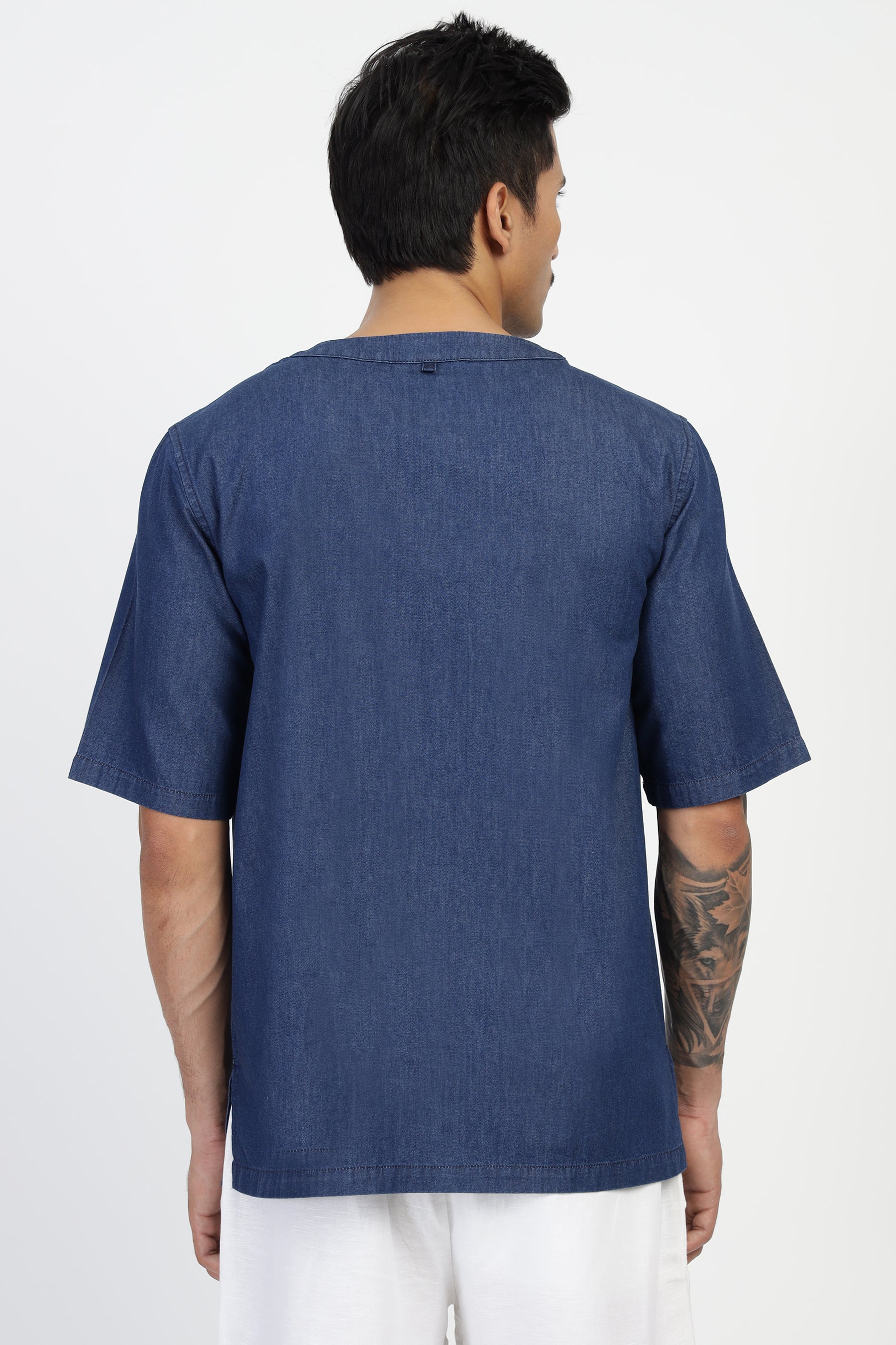Denim Qurta Shirt