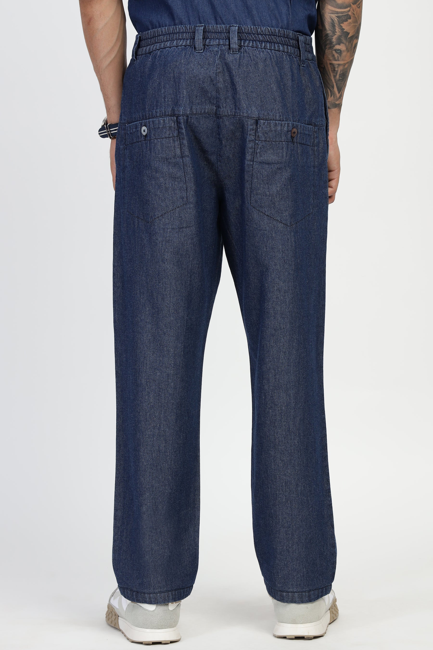 Denim Relaxed Fit Pants