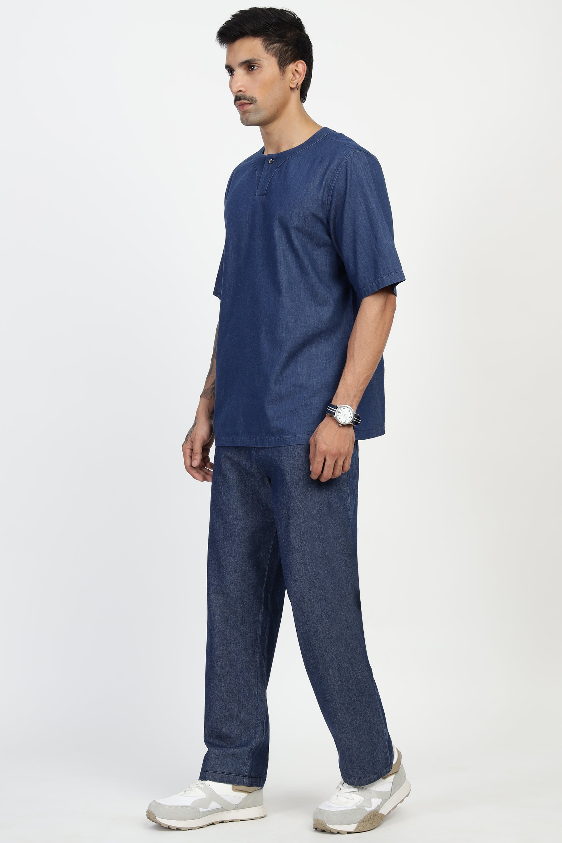 Denim Relaxed Fit Pants