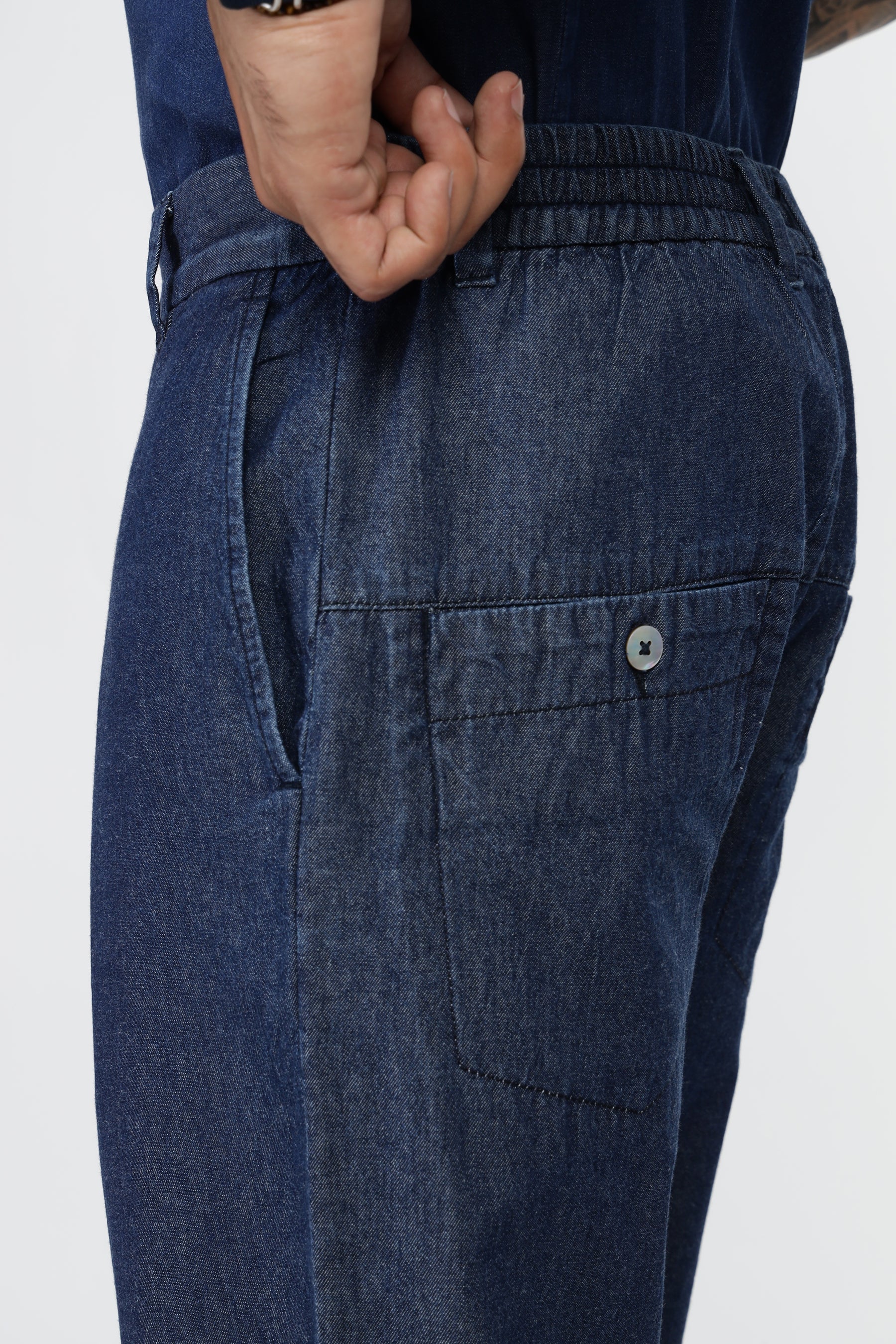Denim Relaxed Fit Pants